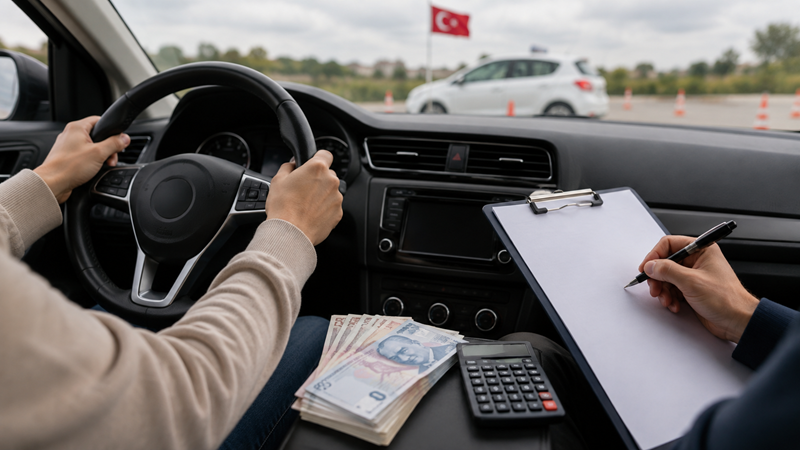 Sürücü belgesi almak isteyenlerin karşı karşıya kaldığı maliyet 35 bin