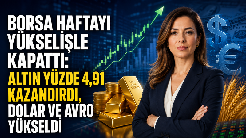 Borsa İstanbul'da BIST 100 endeksi haftanın son işlem gününü yüzde