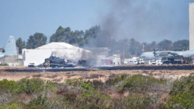 ABD’nin California eyaletindeki Miramar Deniz Piyadeleri Hava Üssü yakınlarında F-35B