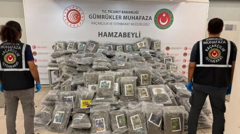 Edirne’de Hamzabeyli Sınır Kapısı’nda Bulgaristan’dan Türkiye’ye giriş yapmak isteyen bir