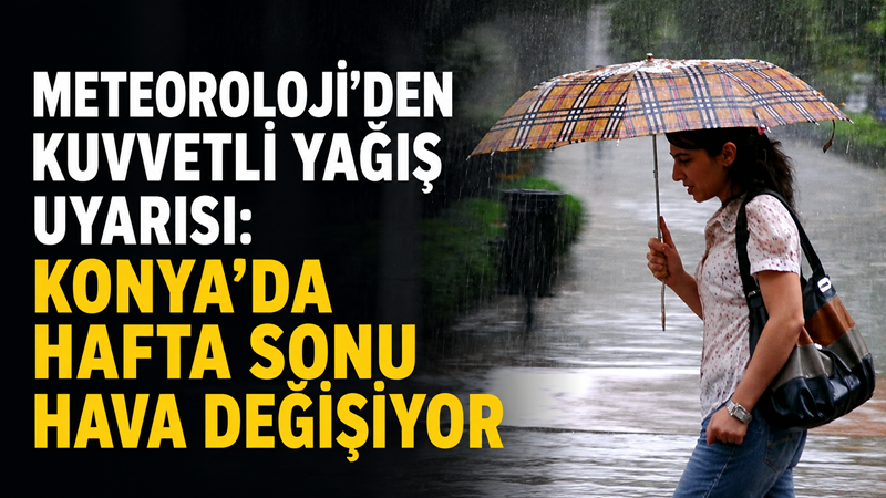 Meteoroloji Genel Müdürlüğü, Batı Karadeniz ile Marmara'nın kuzeydoğusunda kuvvetli sağanak