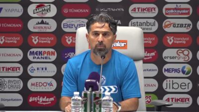 Trendyol Süper Lig’in 3. haftasında sahasında Kocaelispor’a 2-1 mağlup olan