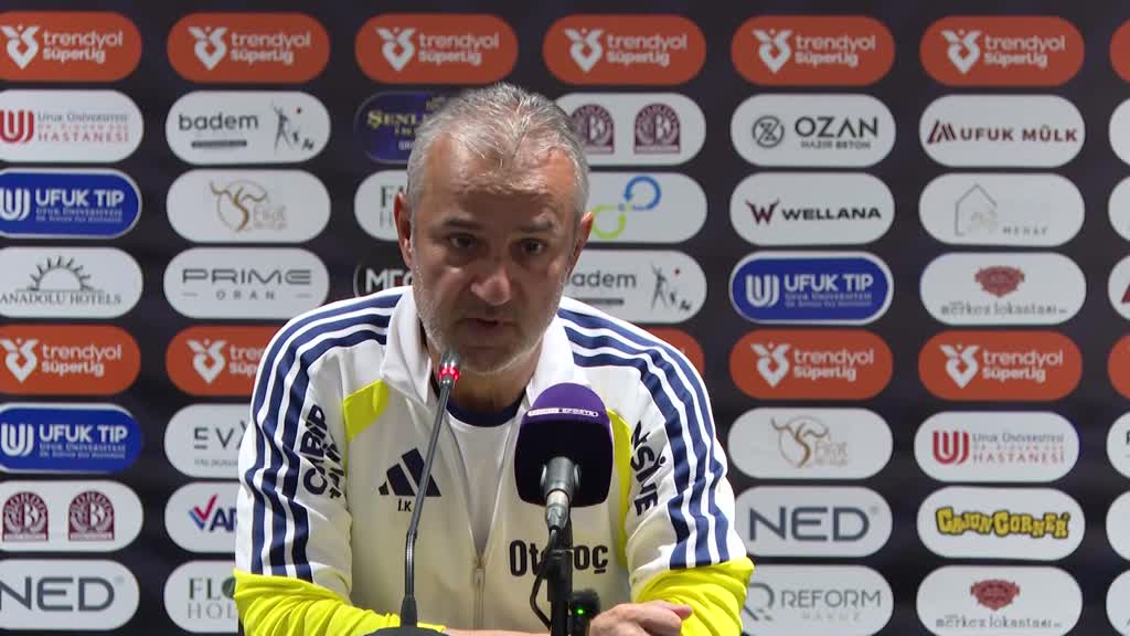 Fenerbahçe Teknik Direktörü İsmail Kartal, Gençlerbirliği deplasmanında alınan 2-1'lik mağlubiyetin