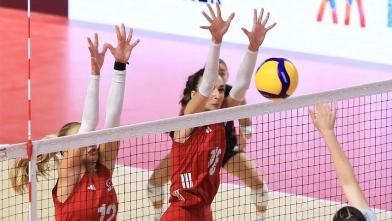 20. Akdeniz Oyunları’nda mücadele eden Kadın Milli Voleybol Takımı, B