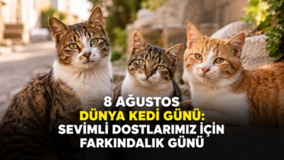 Her yıl 8 Ağustos’ta kutlanan Dünya Kedi Günü, kedilerin korunması,