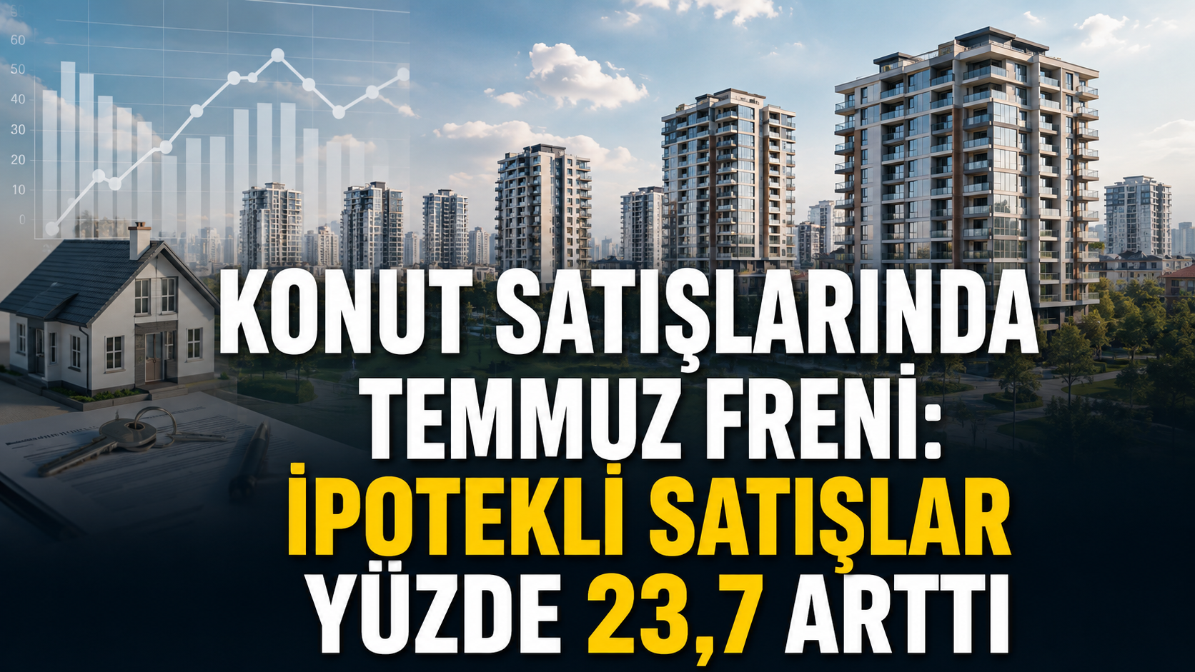 Türkiye’de temmuz ayında 123 bin 603 konut satıldı. Toplam satışlar