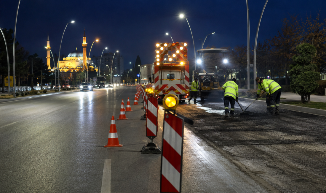 Konya AKOM, Kazım Karabekir Caddesi’nde 21 Eylül 2026 itibarıyla yol