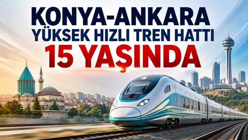 Türkiye’nin Ankara-Eskişehir’in ardından hizmete giren ikinci yüksek hızlı tren hattı