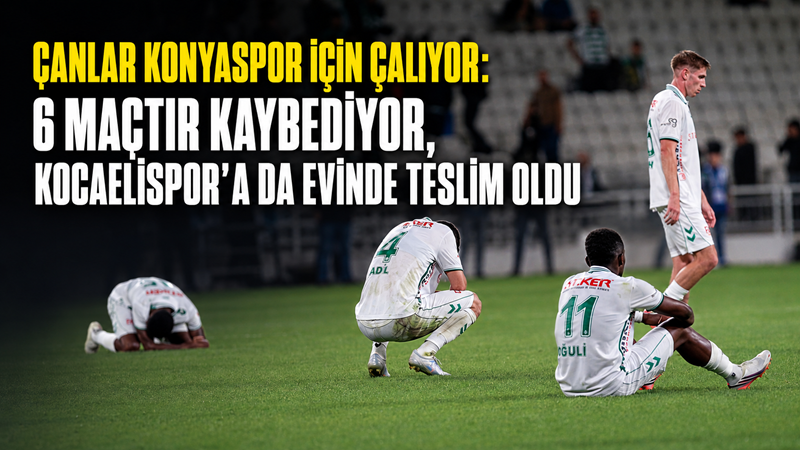 TÜMOSAN Konyaspor’daki kötü gidiş artık yalnızca yeni sezonun kötü başlangıcı