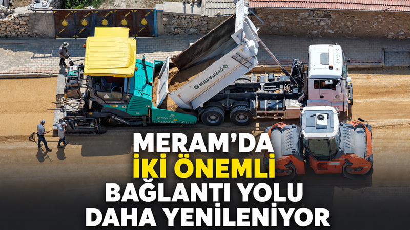 Meram Belediyesi, Karadiğin-Kilistra ile Kavak-Çarıklar bağlantı yollarında toplam 15,5 kilometrelik