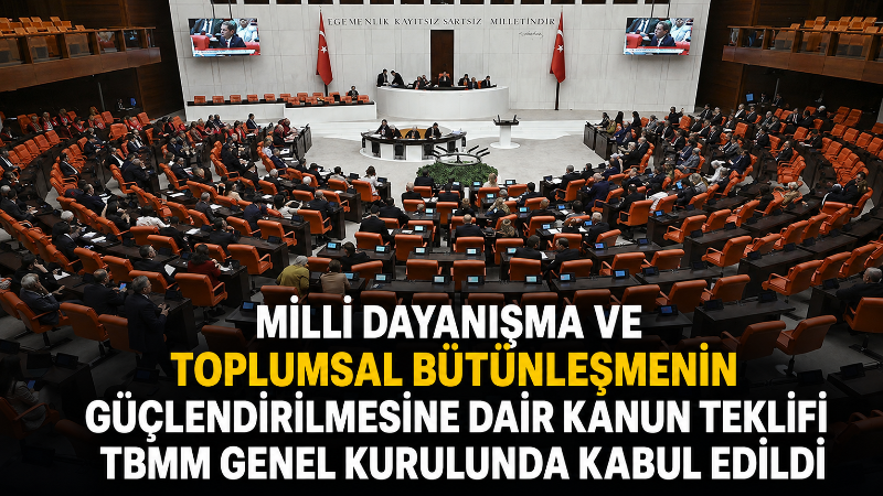 “Terörsüz Türkiye” süreci kapsamında hazırlanan Milli Dayanışma ve Toplumsal Bütünleşmenin