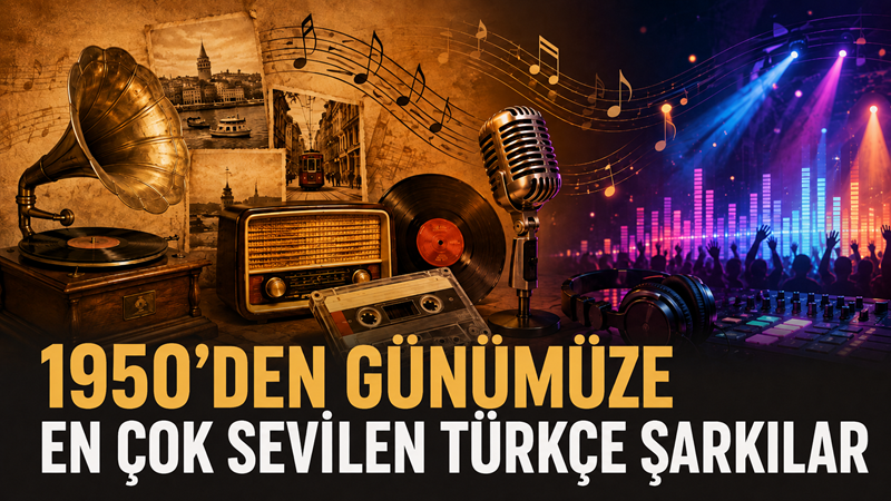 Türk müziğinin farklı dönemlerine damga vuran eserler, aradan geçen yıllara