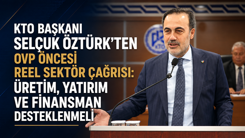 Konya Ticaret Odası Ağustos Ayı Olağan Meclis Toplantısı’nda 2027-2029 dönemi