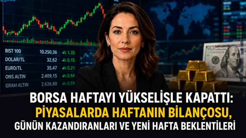Borsa İstanbul'da BIST 100 endeksi haftanın son işlem gününü yüzde
