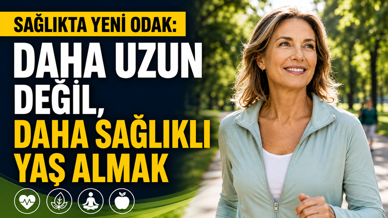 Türkiye’de doğuşta beklenen yaşam süresinin 78,5 yıla ulaşmasıyla birlikte sağlık