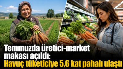 Türkiye Ziraat Odaları Birliği’nin temmuz ayı araştırmasına göre üretici ile