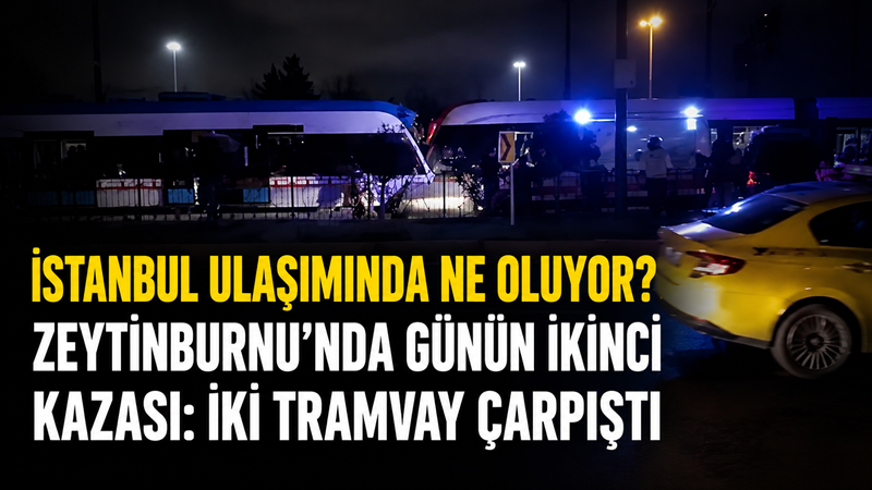 İstanbul’da toplu ulaşım araçlarının karıştığı kazalar peş peşe yaşandı. Zeytinburnu’nda