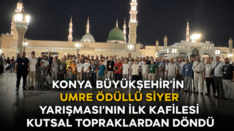 Konya Büyükşehir Belediyesi tarafından ortaokul ve lise öğrencilerine yönelik düzenlenen