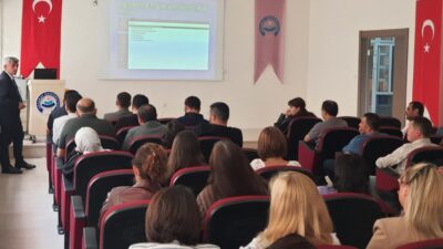 Aksaray Üniversitesi Teknik Bilimler Meslek Yüksekokulu akademik personeline yönelik düzenlenen