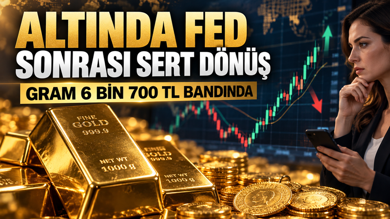 Altın piyasasında tansiyon yüksek. ABD Merkez Bankası’nın faiz artırımı sonrasında