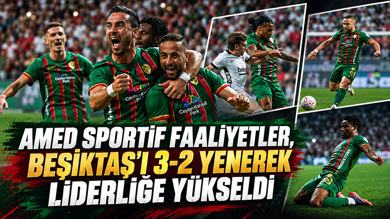 Trendyol Süper Lig’in 6. haftasında Amed Sportif Faaliyetler, sahasında ağırladığı