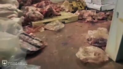 Ankara’da jandarma ekiplerinin düzenlediği operasyonda, halk sağlığını tehlikeye düşürdüğü belirlenen