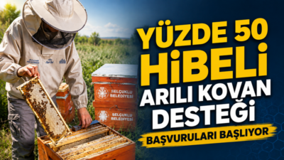 Selçuklu Belediyesi, kırsal mahallelerde arıcılığın geliştirilmesi ve üreticilerin desteklenmesi amacıyla