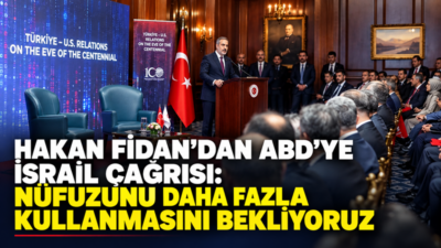 Dışişleri Bakanı Hakan Fidan, New York’ta Türkiye-ABD ilişkilerinin 100. yılına
