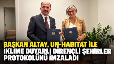 Konya Büyükşehir Belediye Başkanı ve Dünya Belediyeler Birliği Başkanı Uğur
