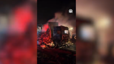 Anadolu Otoyolu’nun Bolu kesiminde Ankara istikametine seyir halinde olan bir