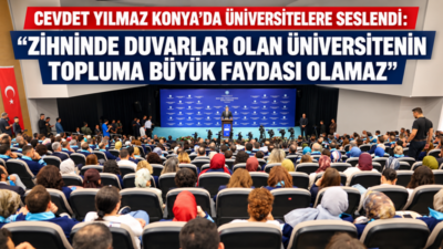 Cumhurbaşkanı Yardımcısı Cevdet Yılmaz, Necmettin Erbakan Üniversitesi’nin 2026-2027 Akademik Yılı