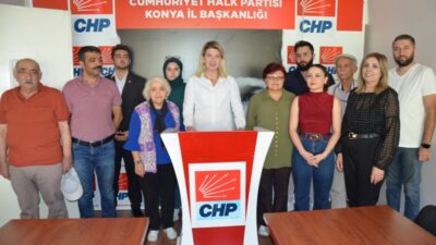 Cumhuriyet Halk Partisi’nin 103. kuruluş yıl dönümü dolayısıyla CHP Konya