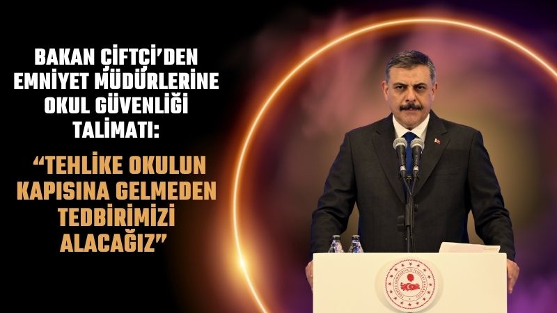 İçişleri Bakanı Mustafa Çiftçi, göreve