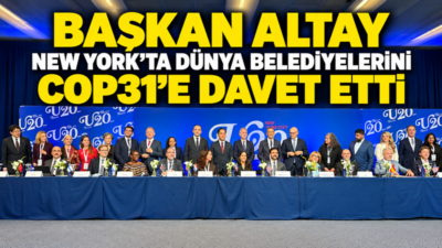 Dünya Belediyeler Birliği ve Konya Büyükşehir Belediye Başkanı Uğur İbrahim
