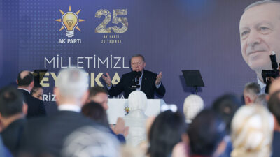 Cumhurbaşkanı ve AK Parti Genel Başkanı Recep Tayyip Erdoğan, AK