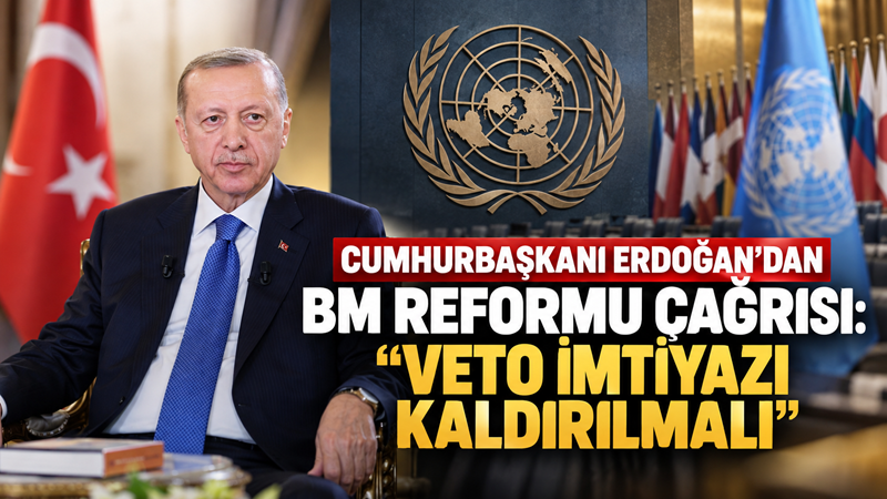 Cumhurbaşkanı Recep Tayyip Erdoğan, Bloomberg için kaleme aldığı makalede Birleşmiş