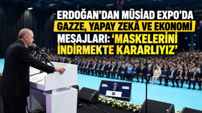Cumhurbaşkanı Recep Tayyip Erdoğan, İstanbul Fuar Merkezi’nde düzenlenen 21. MÜSİAD
