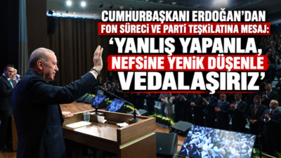 Cumhurbaşkanı Recep Tayyip Erdoğan, AK Parti Genişletilmiş İl Başkanları Toplantısı’nda