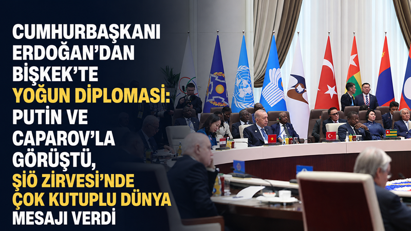 Cumhurbaşkanı Recep Tayyip Erdoğan, Şanghay İşbirliği Örgütü Devlet Başkanları Zirvesi