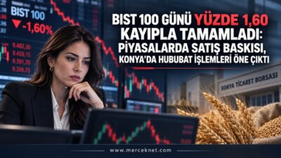 Borsa İstanbul’da BIST 100 endeksi haftanın ilk işlem gününü yüzde