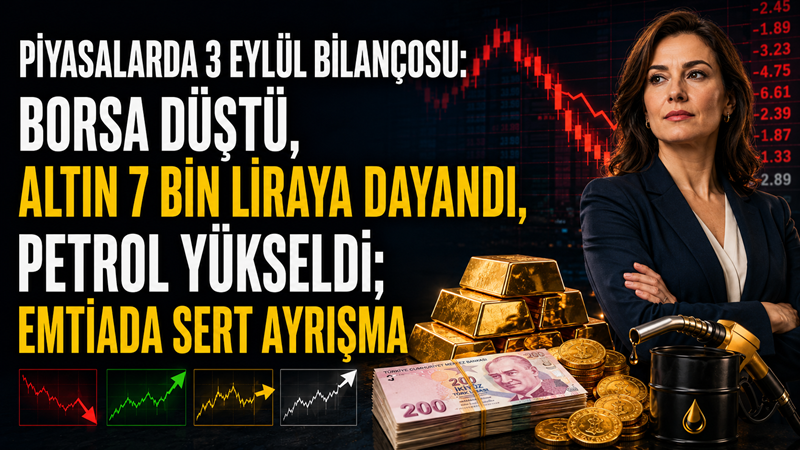 Borsa İstanbul 3 Eylül 2026 Perşembe gününü yüzde 0,84 kayıpla