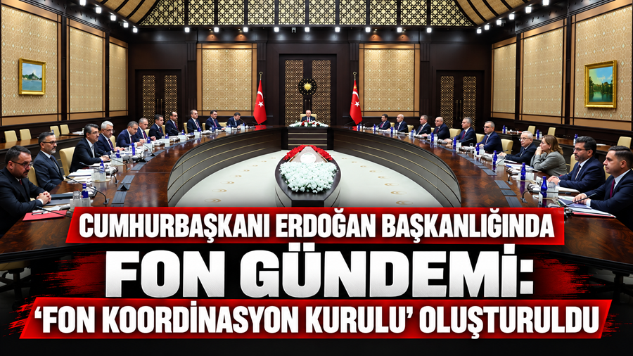 Cumhurbaşkanı Recep Tayyip Erdoğan başkanlığında ekonomi kurmayları ve ilgili kurumların