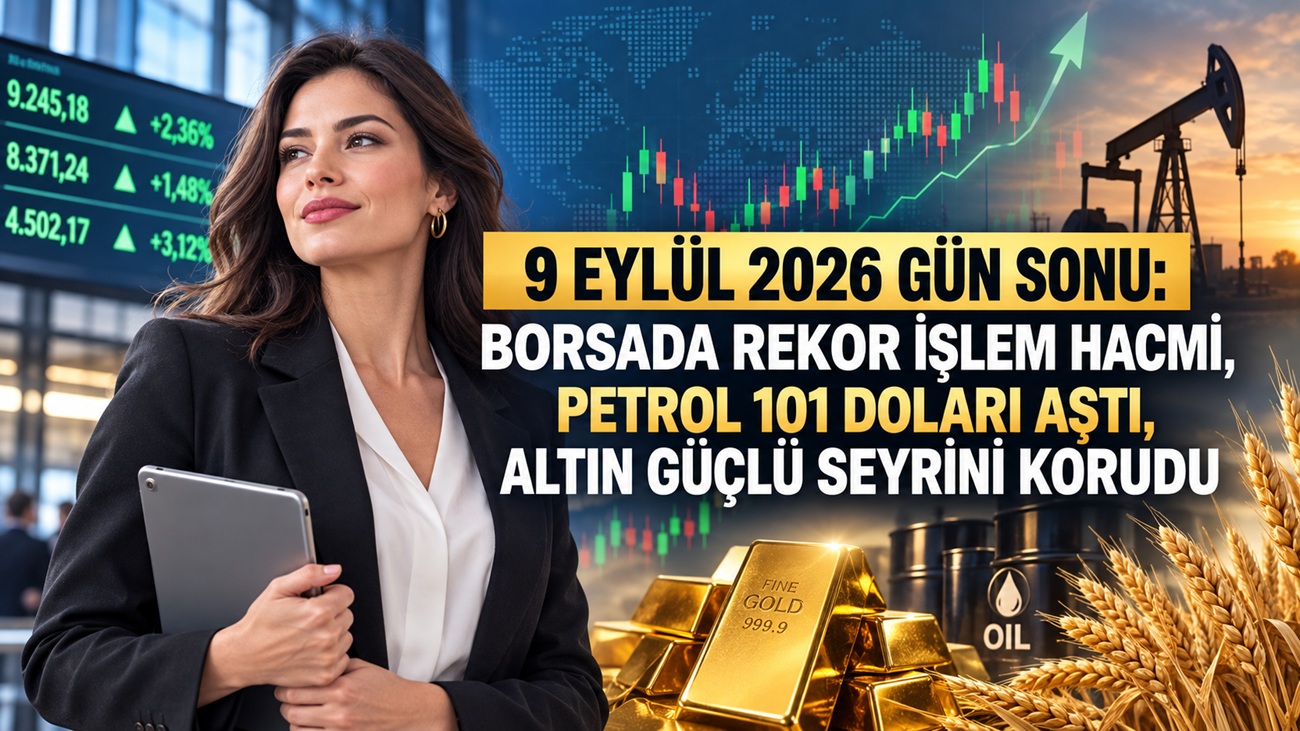 9 Eylül 2026 Çarşamba günü finans piyasalarında hareketli bir gün