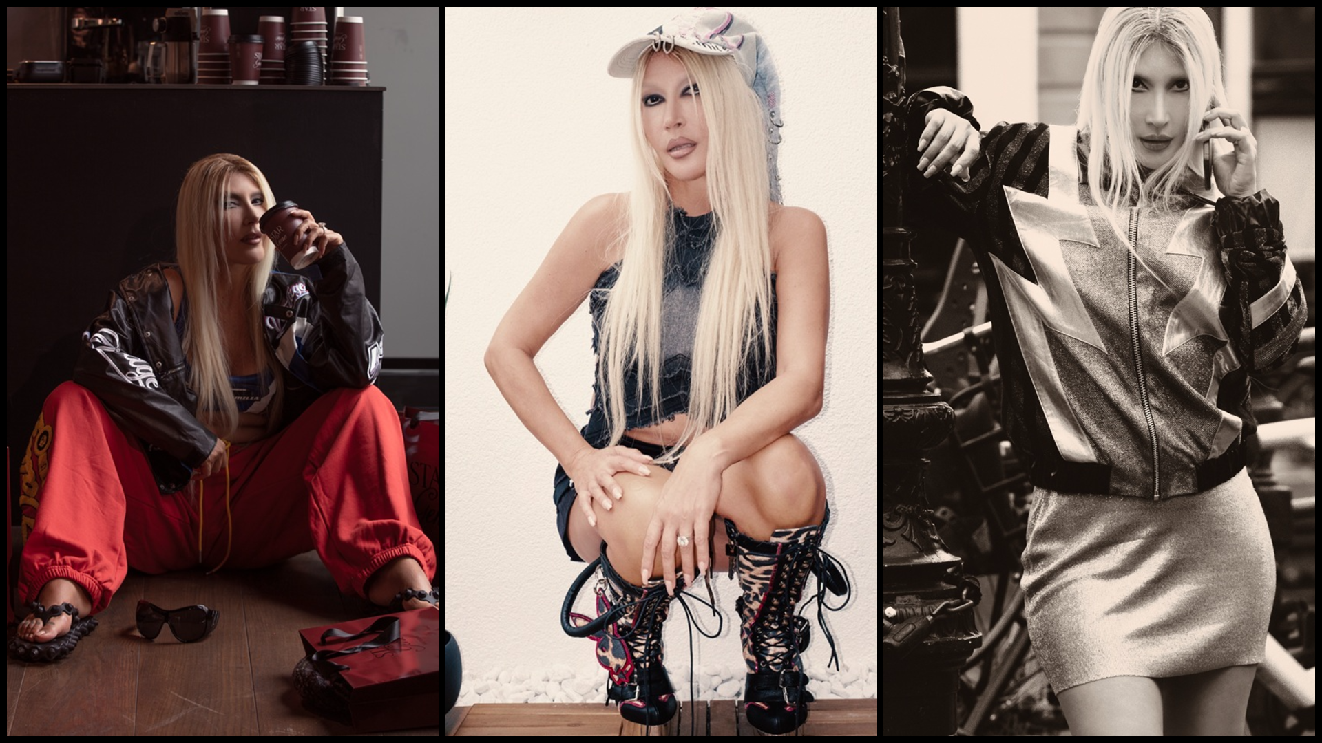 Hande Yener, 25 yılı aşkın kariyeri boyunca sahnelerinde, kliplerinde ve