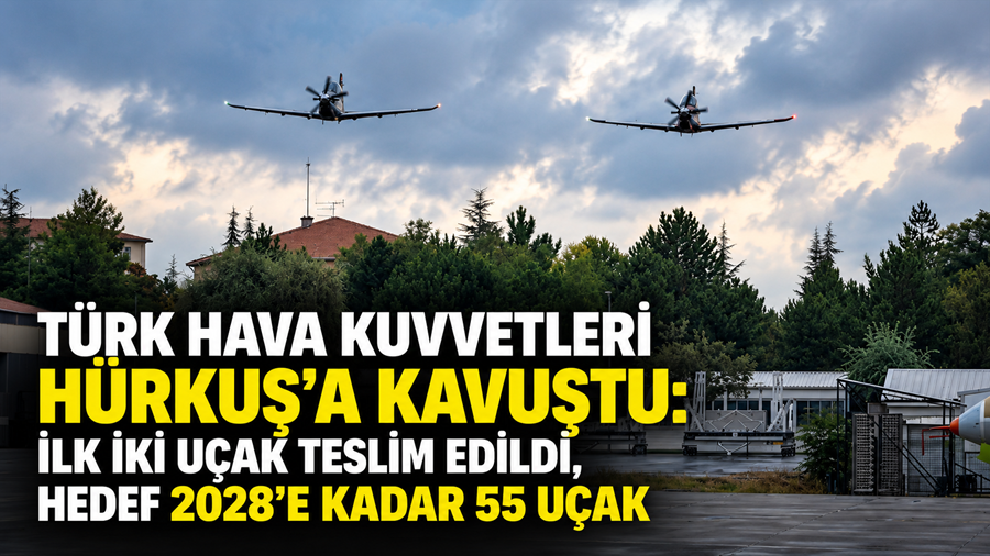 Türk savunma sanayisinin geliştirdiği yeni nesil temel eğitim uçağı HÜRKUŞ-II’nin