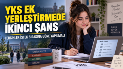 YKS genel yerleştirme sonuçlarının ardından herhangi bir programa yerleşemeyen veya