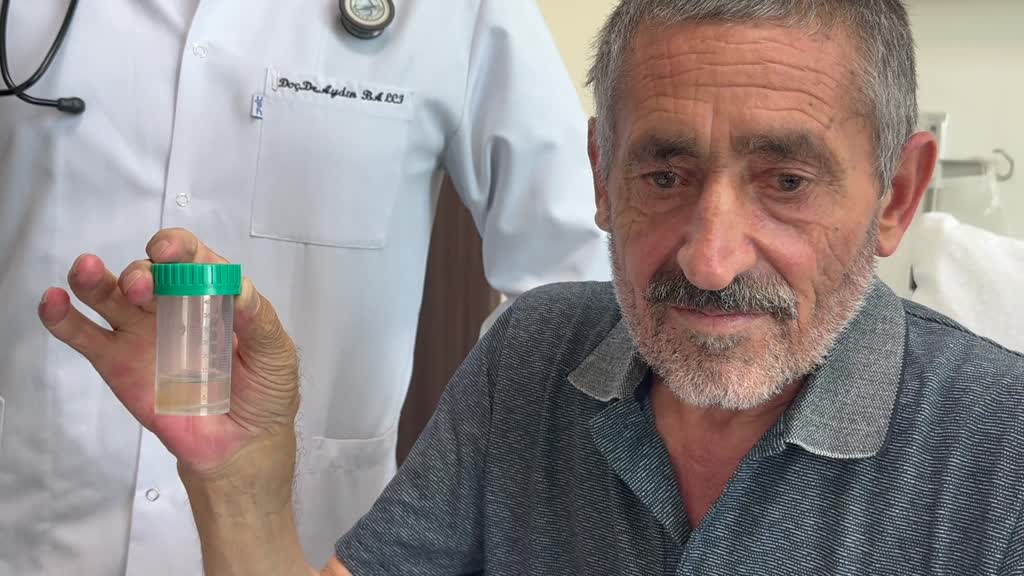 Afyonkarahisar’da nefes darlığı, öksürük ve yutkunma güçlüğü şikayetleriyle hastaneye başvuran