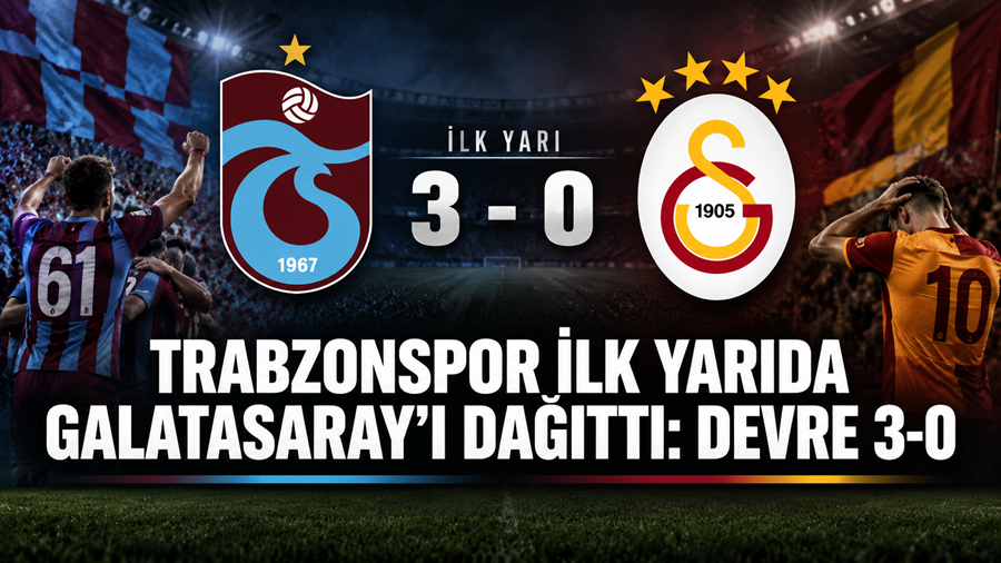 Trendyol Süper Lig’in 6. haftasında Trabzonspor ile Galatasaray arasında Papara