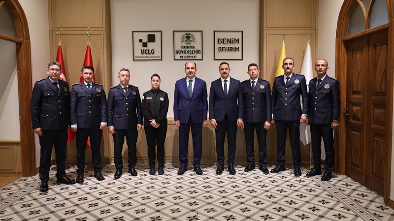 Konya Büyükşehir Belediye Başkanı Uğur İbrahim Altay, İtfaiye Haftası dolayısıyla