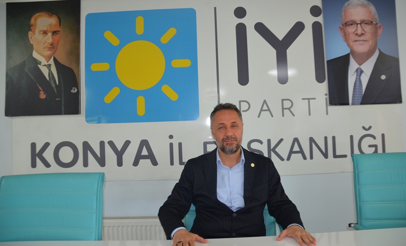 İYİ Parti Konya İl Başkanı Ali Anlaş, akaryakıt fiyatlarındaki artışların